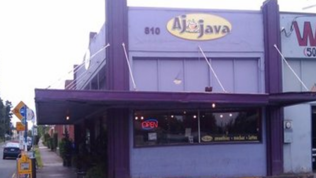 Coffee Shops like A.J. Java abound