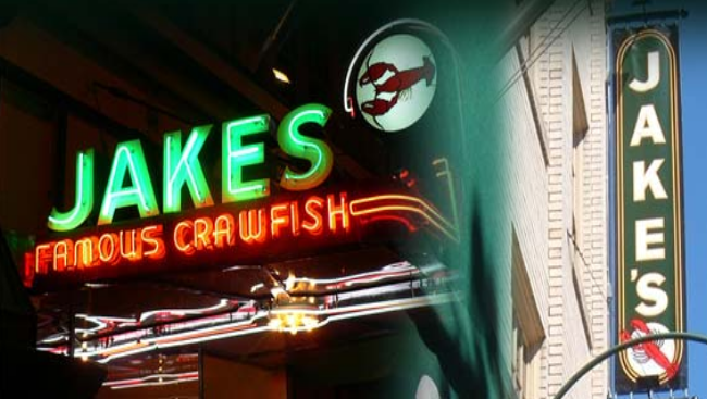 Stop in at Jakes for Seafood